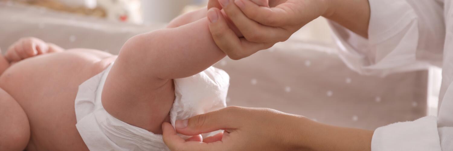 eritema das fraldas bebé